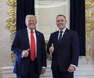 Spotkanie Donalda Trumpa z Karolem Nawrockim