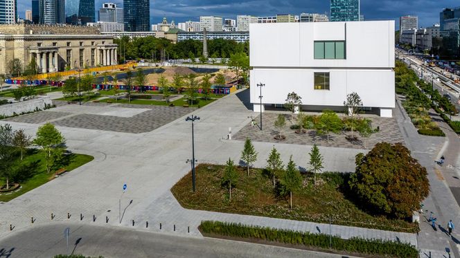 Plac Centralny Warszawa, sierpień 2025