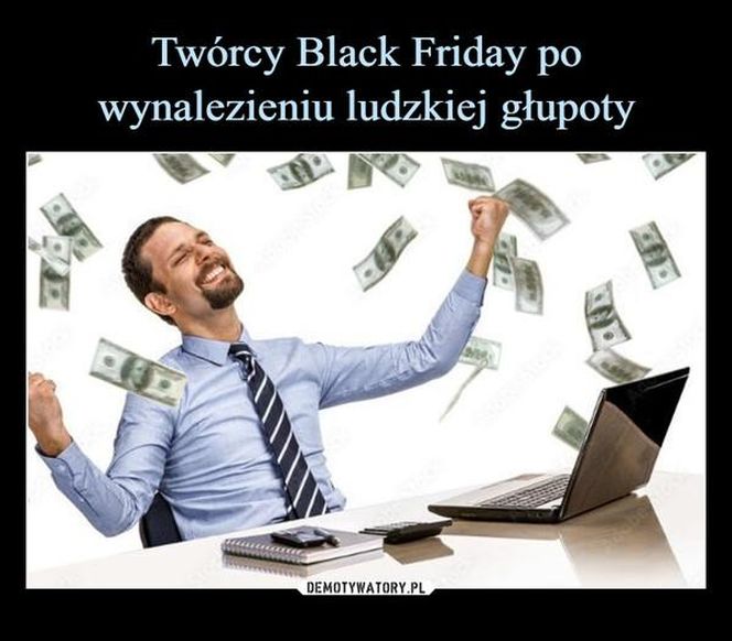 Black Friday 2024. Internauci już mają Czarny Piątek. Są bezlitośni! Zobacz najlepsze memy!