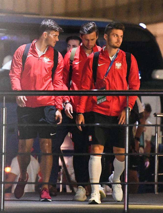 Dawid Kownacki, Grzegorz Krychowiak i Karol Linetty