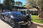 Cristiano Ronaldo i jego Bugatti Veyron