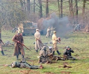 W Borównie Niemcy ostatkiem sił bronili się przed Rosjanami, dokładnie tak jak w lutym 1945 roku