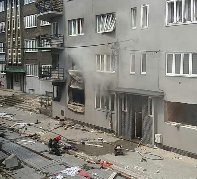 Potężna eksplozja w Bytomiu! Wybuchł gaz w kamienicy