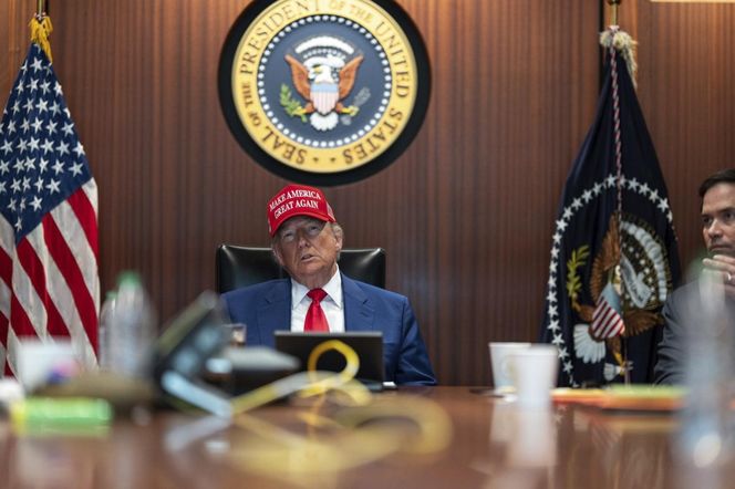 Kompleks nuklearny Fordo w Iranie po ataku USA 
