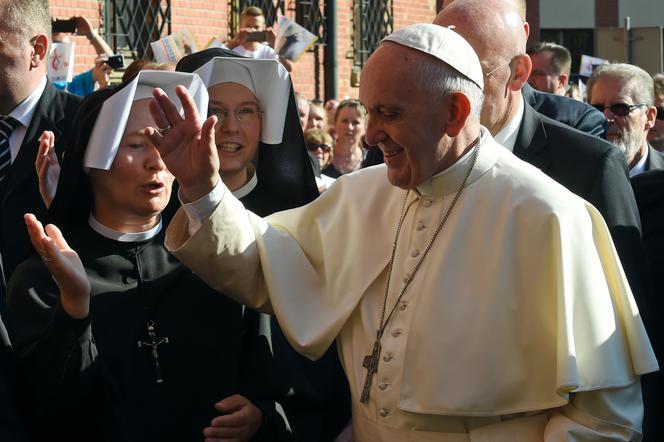 Papież w Sanktuarium Bożego Miłosierdzia