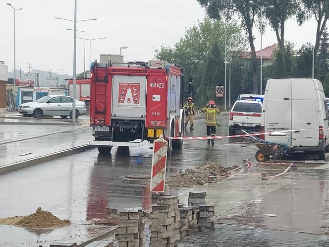 Pirotechnicy potrzebni na budowie parkingu w Starachowicach Zachodnich