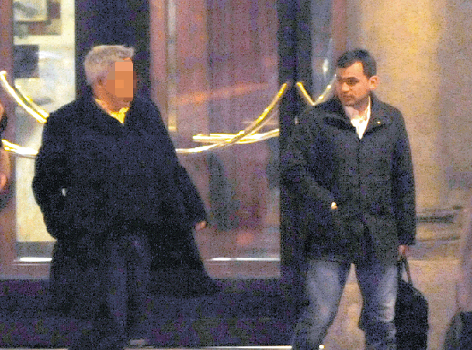 Dubieniecki spotyka się z gangsterem, pije i jedzie bez prawla