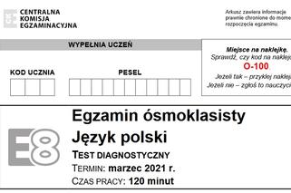 Próbny egzamin ósmoklasisty 2021 - POLSKI 17.03.2021: ARKUSZE CKE [ODPOWIEDZI, ZADANIA]