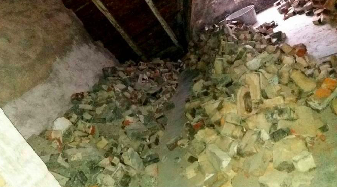 Remontowana kamienica na Łazarzu