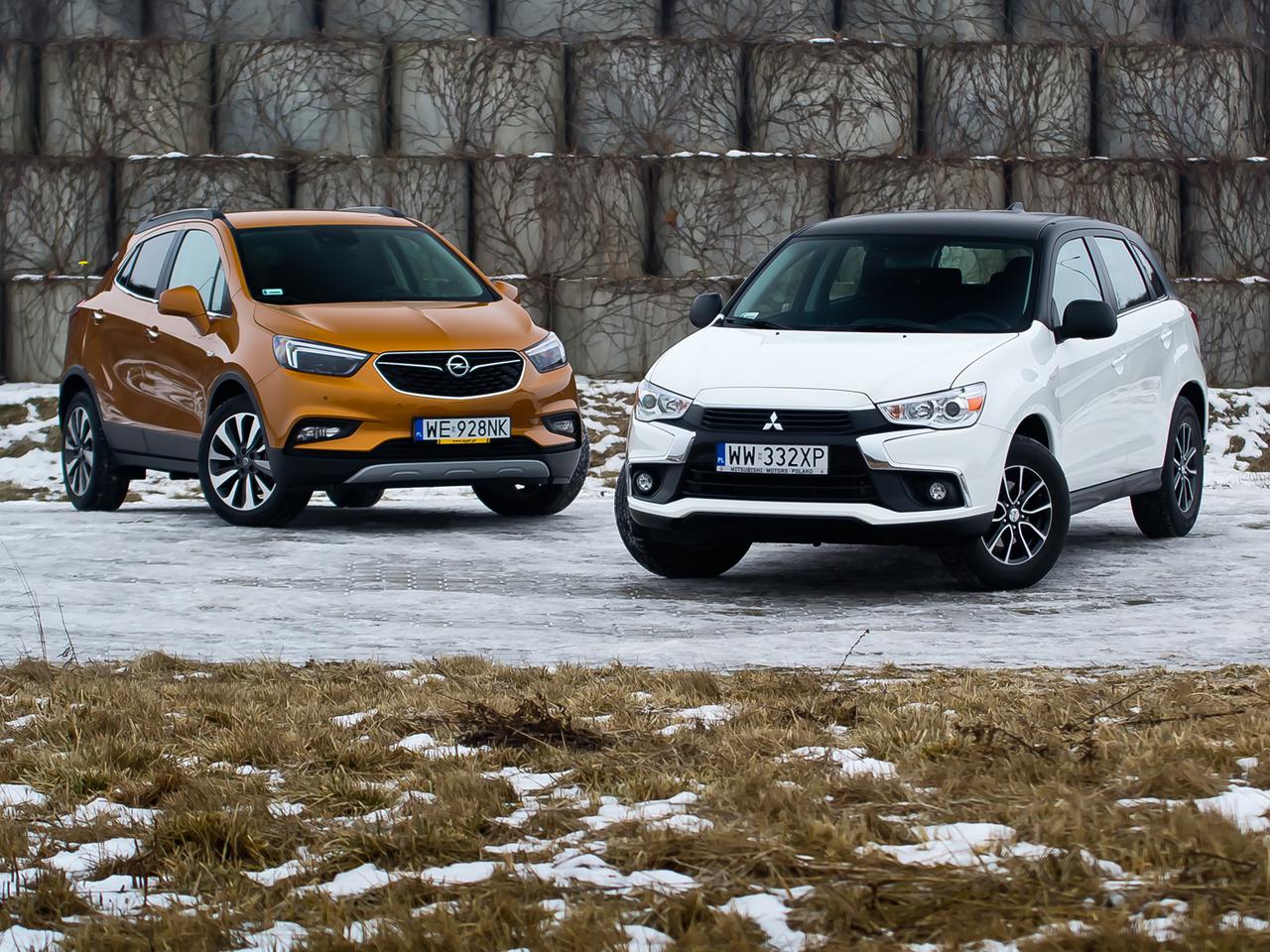 TEST porównawczy Opel Mokka X vs. Mitsubishi ASX
