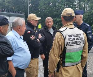 Wypadek w pobliżu Konotopu  - autobus z tirem 