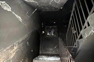 Pożar mieszkania w Stalowej Woli. Mężczyzna uratował się skacząc z balkonu