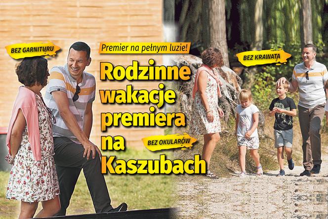 Premier Mateusz Morawiecki z rodziną na wakacjach! Tylko u nas! [ZDJĘCIA]