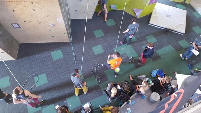 Zawody wspinaczkowe w Sosnowcu