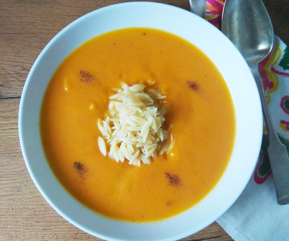 Zupa dyniowa na słodko