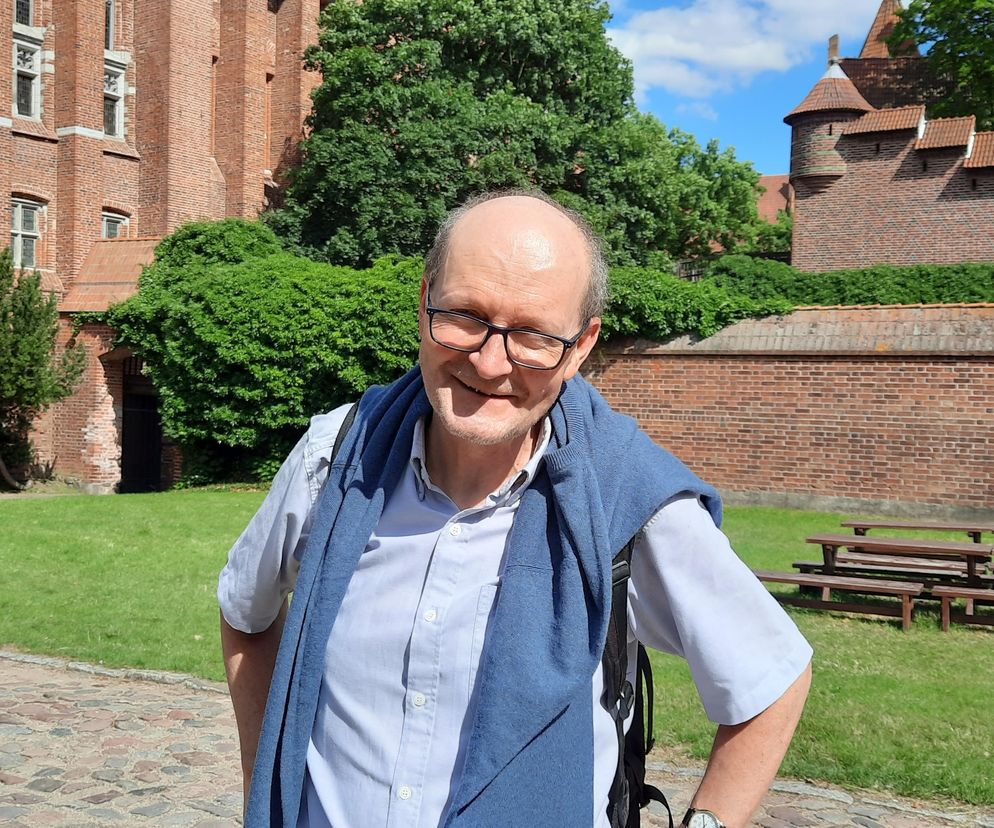 Marek Stokowski, prozaik, były kustosz Muzeum Zamkowego w Malborku
