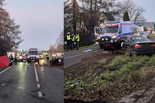 Bmw zmiażdżyło mazdę. Nie żyje 18-latka