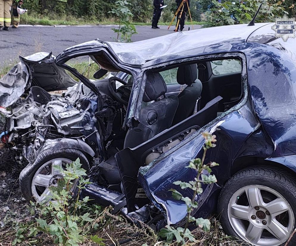 Tragiczny wypadek w Mikołowie. Zginął kierowca