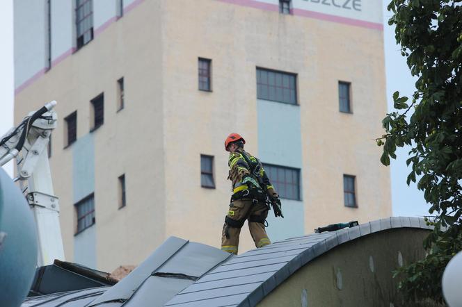 Burze w rejonie Oświęcimia. Blisko 200 interwencji strażaków