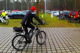 Noworoczny rajd rowerowy nad jezioro Świdwie