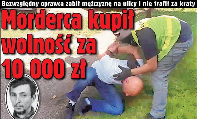 Morderca kupił wolność za 10 000 zł