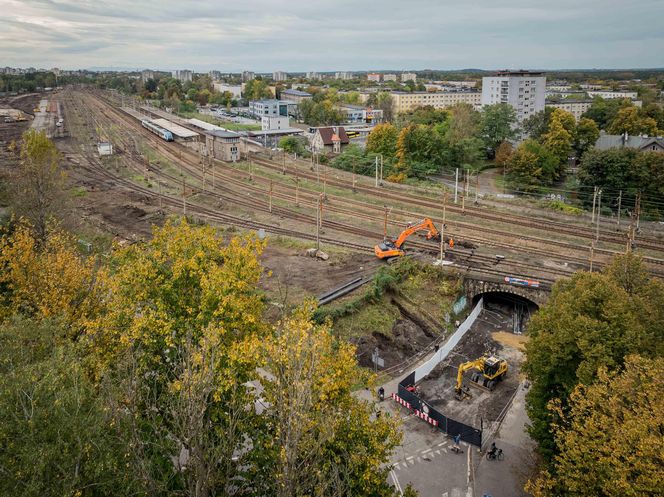 Prace na wiadukcie kolejowym na ul. Kłodnickiej