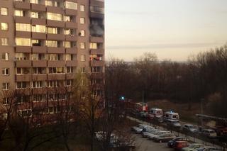 Kraków: Groźny pożar w bloku