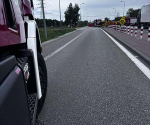 Wypadek na DK50 w Stojadłach