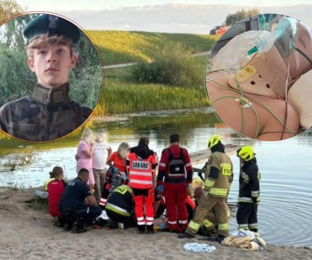  Nie chcę skończyć na wózku. Błagam! 16-latek nie chodzi po skoku na główkę w Czarżu pod Bydgoszczą