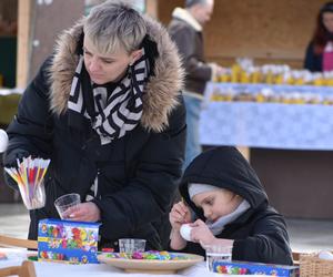 Jarmark Wielkanocny w Końskich. Były piękne palmy, malowanie pisanek i dużo atrakcji