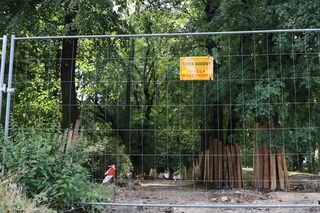 Rewitalizacja parku Bronowickiego w lublinie - postęp prac na koniec lipca 2025