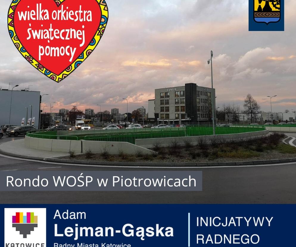 Rondo Wielkiej Orkiestry Świątecznej Pomocy w Katowicach