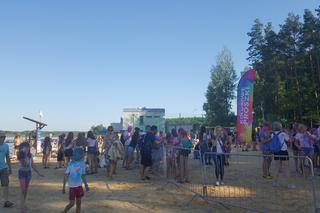 Festiwal kolorów 2019 na plaży miejskiej w Białymstoku