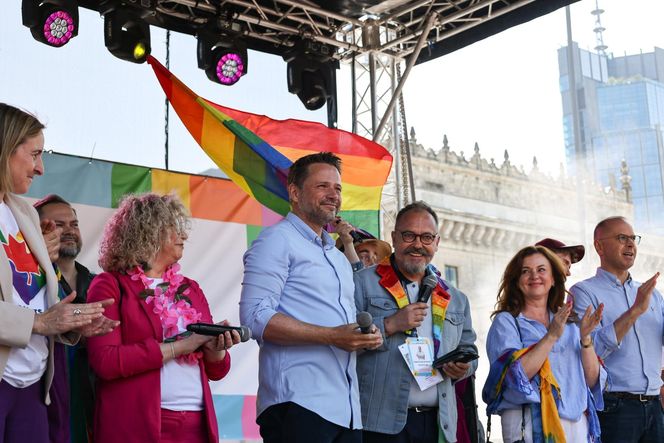 Parada Równości z politykami.