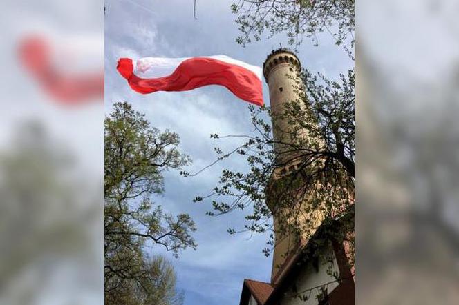 Flaga narodowa w Świnoujściu