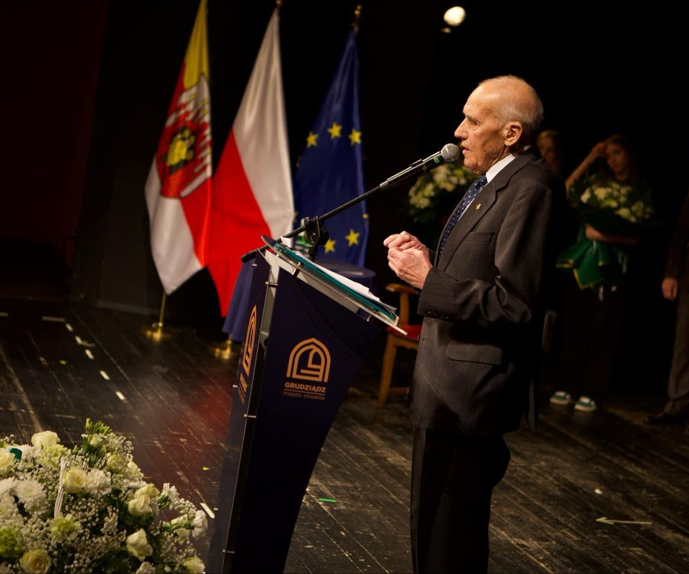 Ryszard Szczepański dołączył do zaszczytnego grona. Został Honorowym Obywatelem Grudziądza