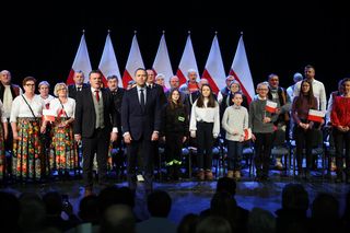 Karol Nawrocki spotkał się z mieszkańcami Małopolski. Kandydat PiS mówił o wyborach i kobietach