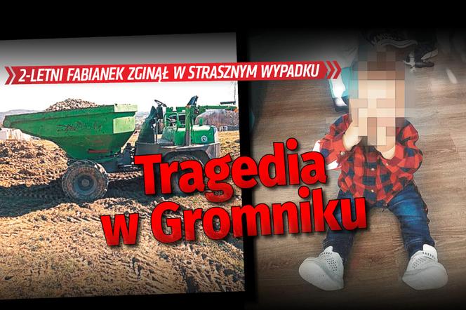 Tragedia w Gromniku  2-letni Fabianek zginął w strasznym wypadku