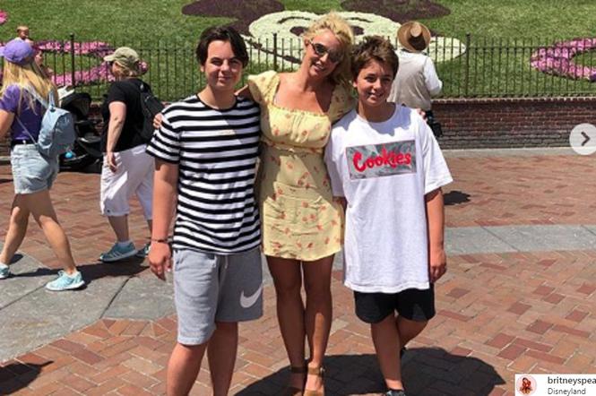 Britney Spears z synami