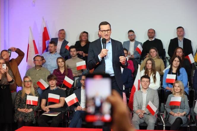  Mateusz Morawiecki w Łodzi.  „Może szybciej niż się niektórym wydaje będziemy znowu rządzić”