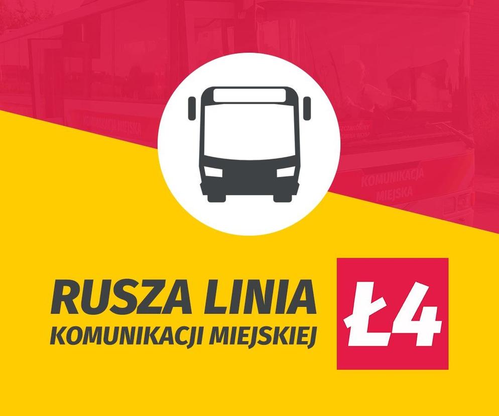 Od 2 kwietnia w Łukowie funkcjonuje nowa czwarta linia komunikacji miejskiej Ł4. Sprawdź trasę!