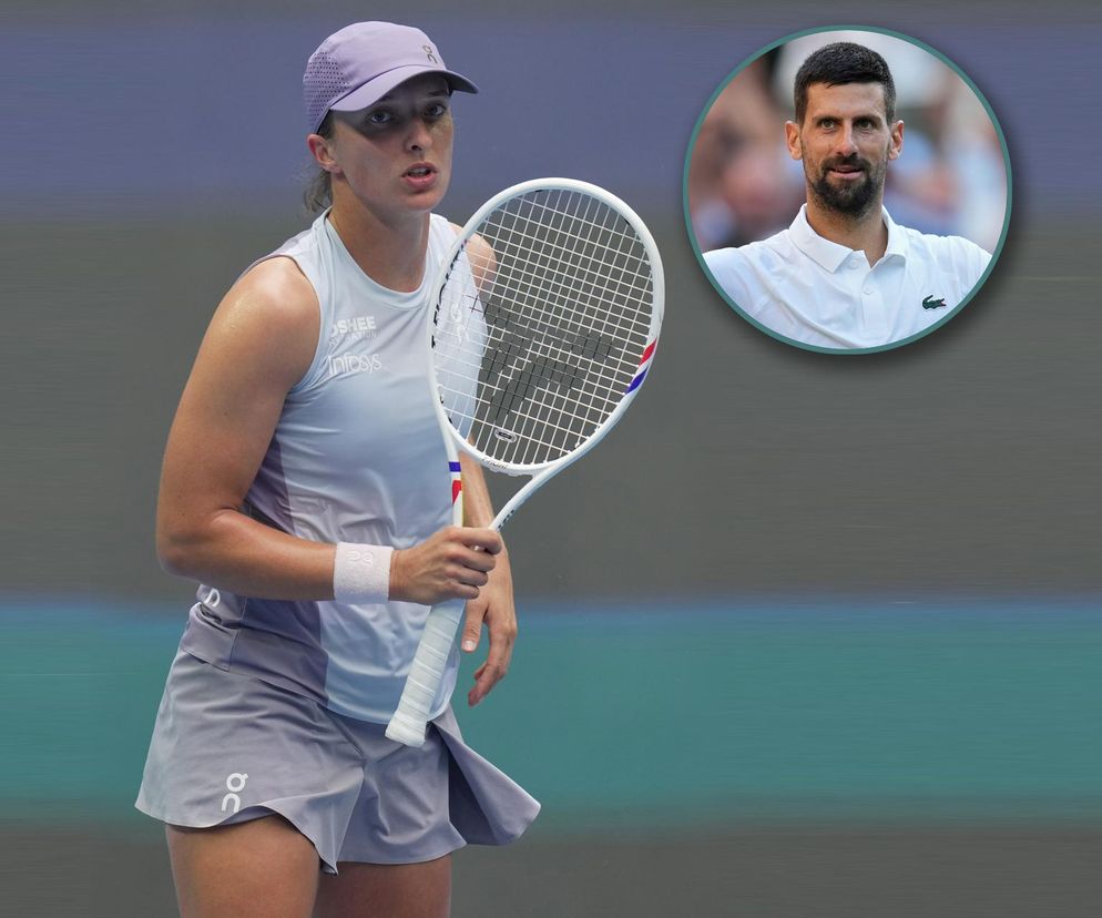 Świątek Djokovic