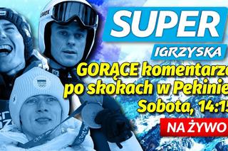 Gorące komentarze po konkursie na skoczni dużej! Specjalny program Super Igrzyska