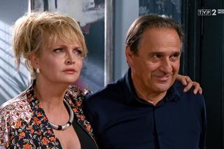 Barwy szczęścia, odcinek 2175. Jerzy (Bronisław Wrocławski), Małgorzata (Adrianna Biedrzyńska)