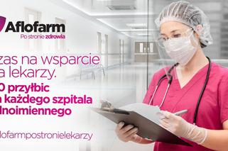 Aflofarm niesie pomoc szpitalom jednoimiennym