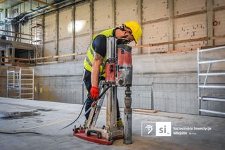 Budowa Szczecińskiego Domu Sportu - sierpień 2025