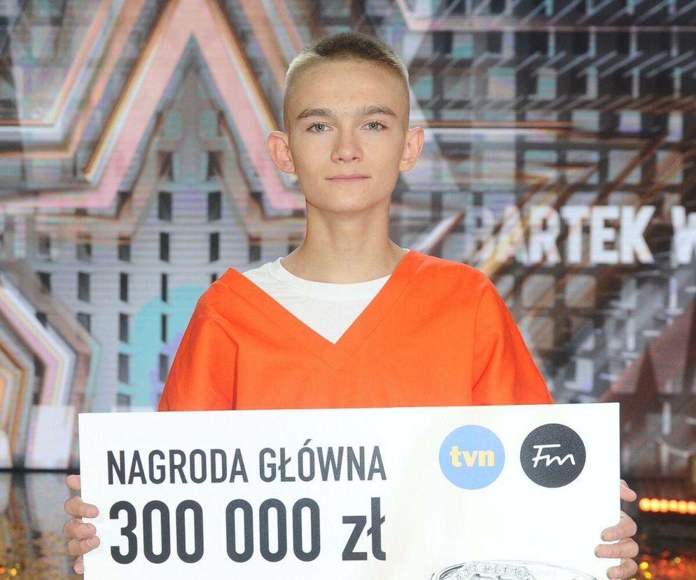 Gdy zgłosił się do Mam Talent, matka myślała, że oszalał. Na co Bartek Wasilewski przeznaczy wygraną?