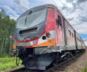 Wypadek na przejeździe kolejowym w Dąbrowie Górniczej