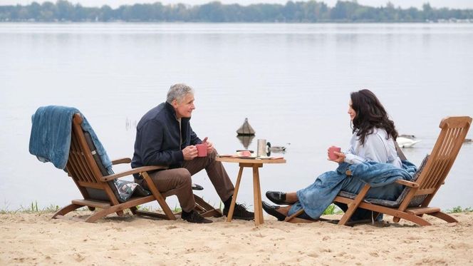 M jak miłość odc. 1847. Aleksandra (Małgorzata Pieczyńska), Erwin (Andrzej Dopierała)