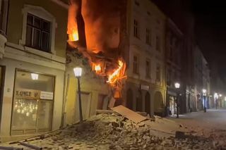 Runęła kamienica w Cieszynie. Trwa akcja ratownicza